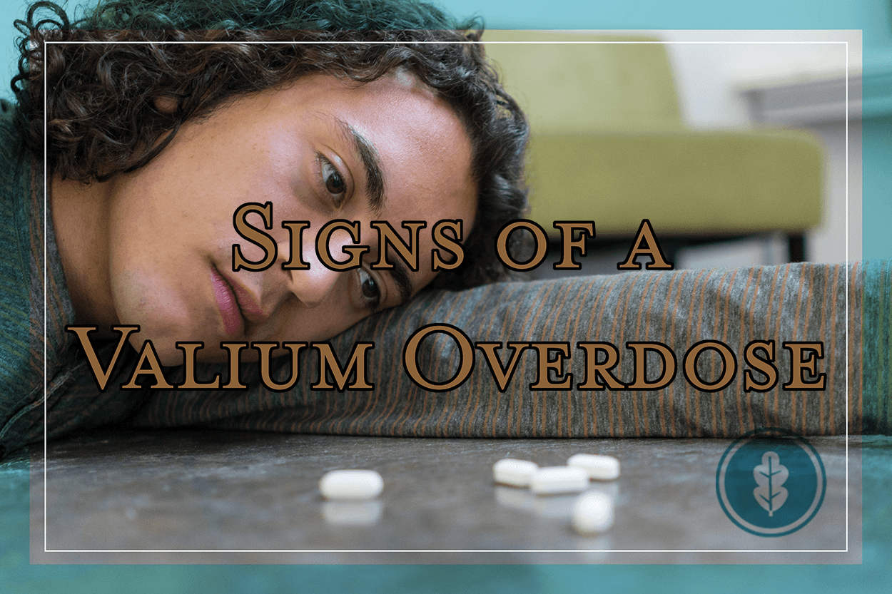 valium overdose treatment